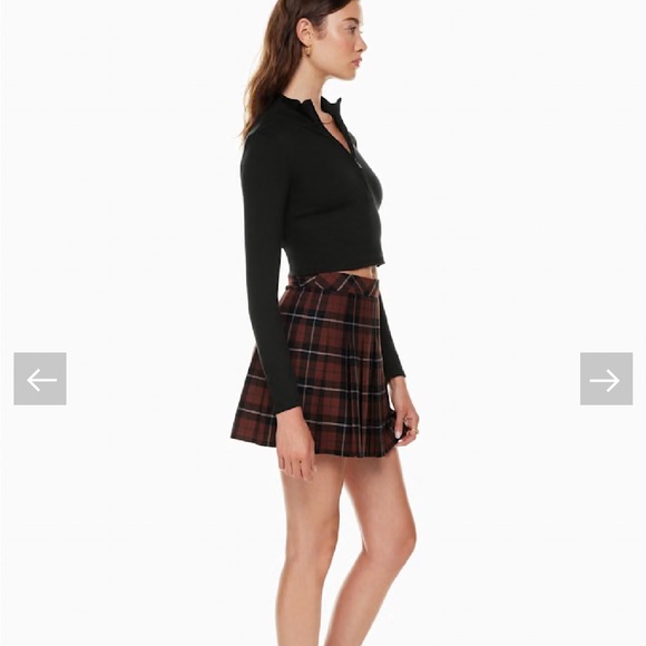 Aritzia Sunday Best Hug 1/2 Zip in Black Size Large - Picture 4 of 4